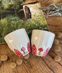 Mantar Bardak Kırmızı