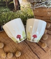 Mantar Bardak Yeşil