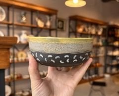 Kase Renkli-Siyah Desenli