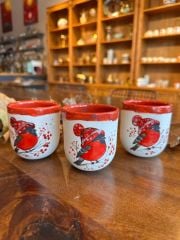 Kırmızı Şapkalı Kuş Fincan