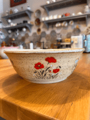 Çiçekli Bahar Kase Benekli