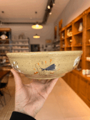 Çiçekli Bahar Kase Benekli